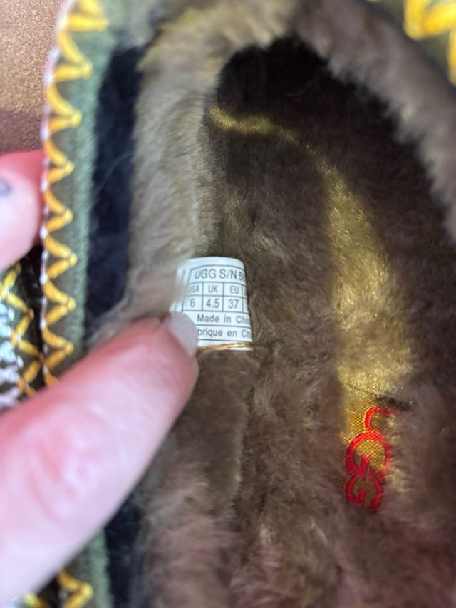 Pantuflas UGG Talla 37 Marrón