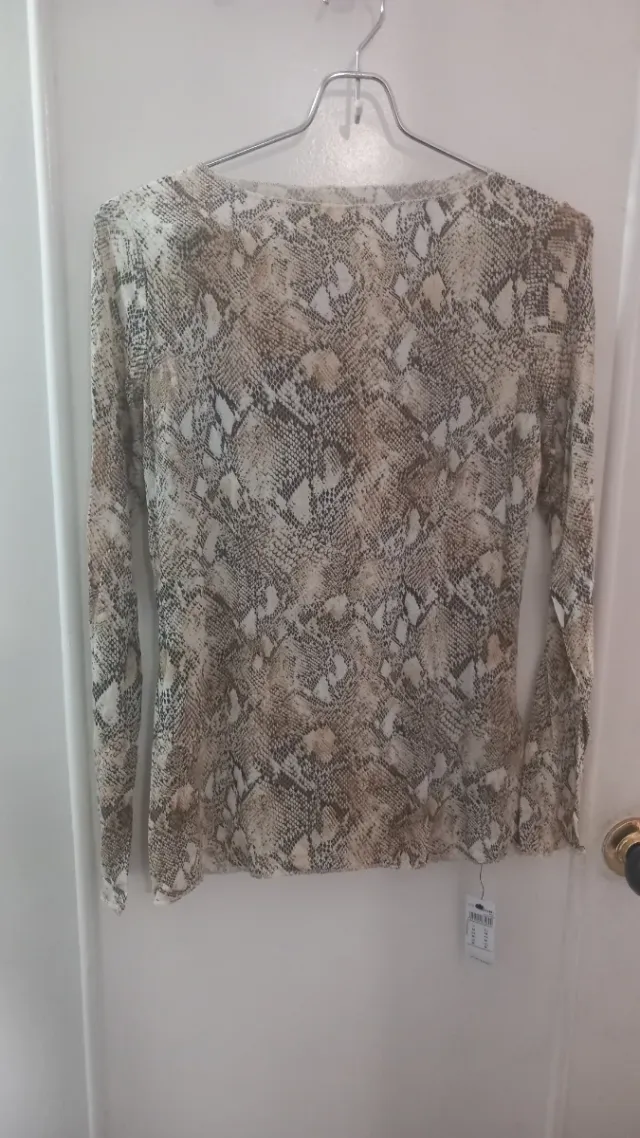 Camiseta Intimissimi manga larga estampado