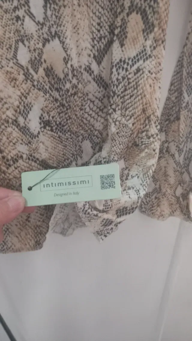 Camiseta Intimissimi manga larga estampado