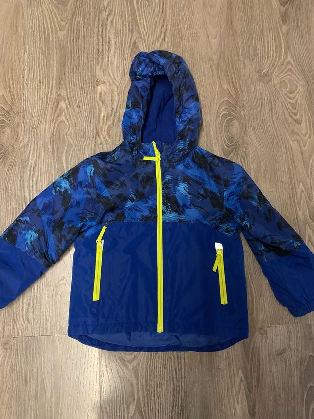 Chaqueta de nieve infantil azul