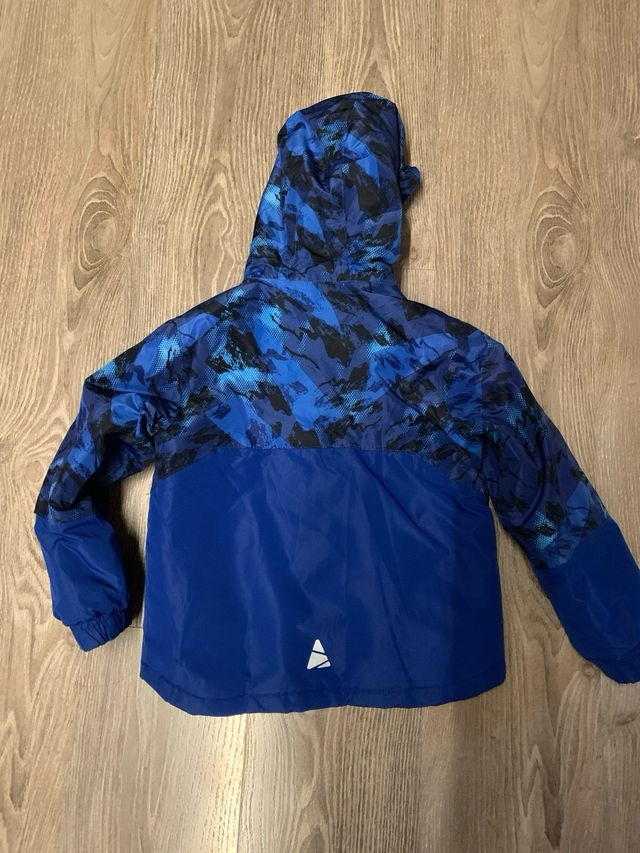 Chaqueta de nieve infantil azul