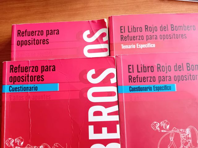 el libro rojo del bombero