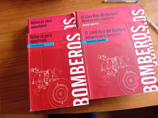 el libro rojo del bombero