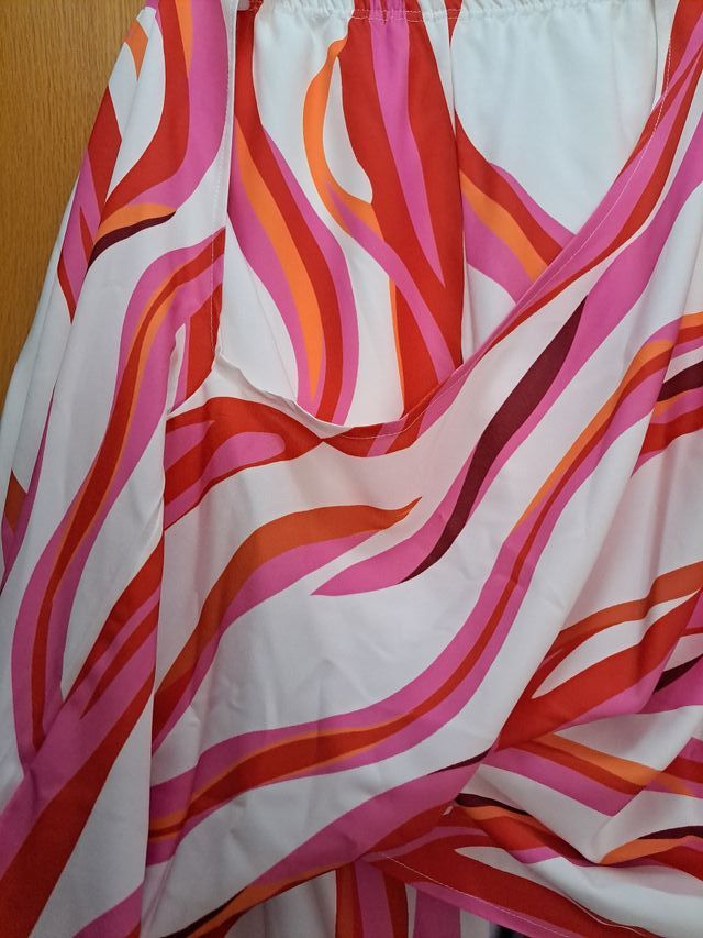 Conjunto pantalón y blusa estampado