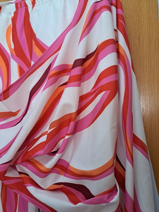 Conjunto pantalón y blusa estampado