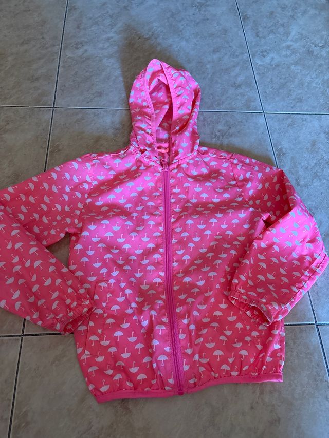 Chaqueta impermeable niña