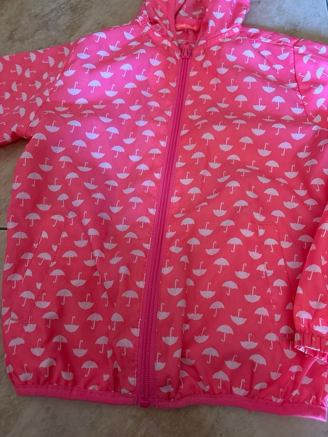 Chaqueta impermeable niña