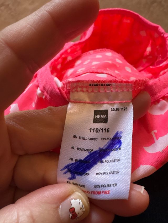 Chaqueta impermeable niña