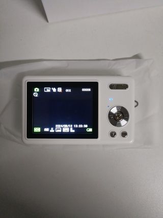 Cámara Digital 4K 16x Zoom Blanca