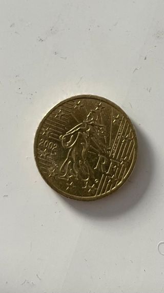 Moneda 50 céntimos 2002 Revolución Francesa