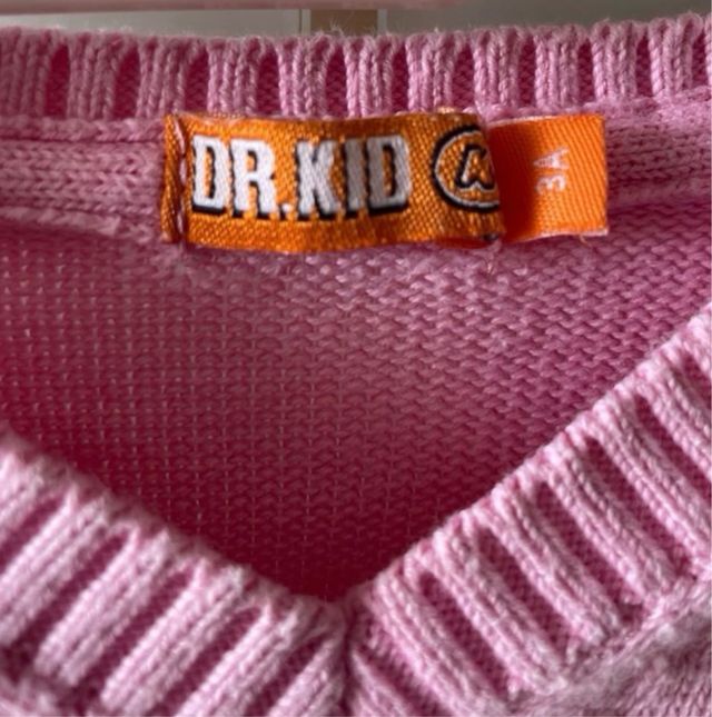 Jersey rosa cuello pico DR. KID