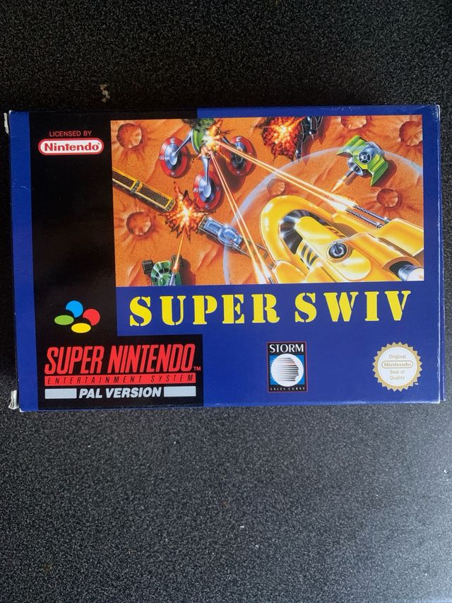 Super Nintendo Super Swiv PAL