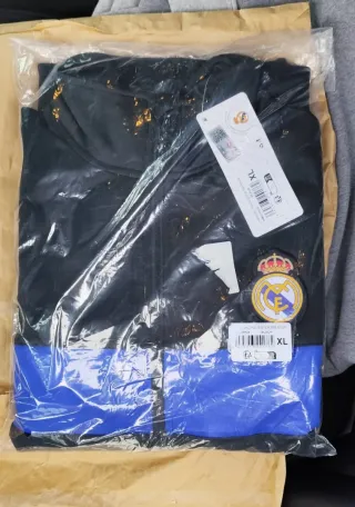 Chándal Real Madrid XL Negro/Azul