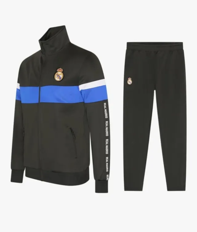 Chándal Real Madrid XL Negro/Azul