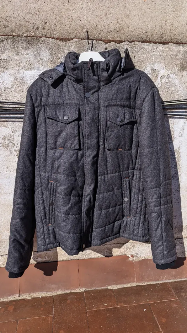 Chaqueta de invierno gris Talla 54