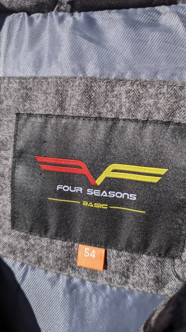 Chaqueta de invierno gris Talla 54