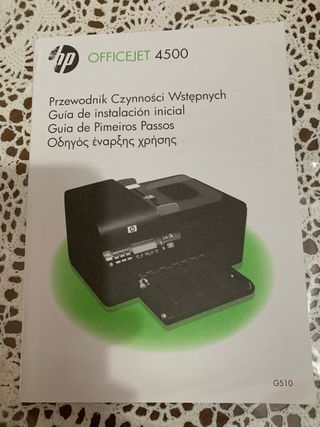 Impresora HP Officejet 4500 Wireless