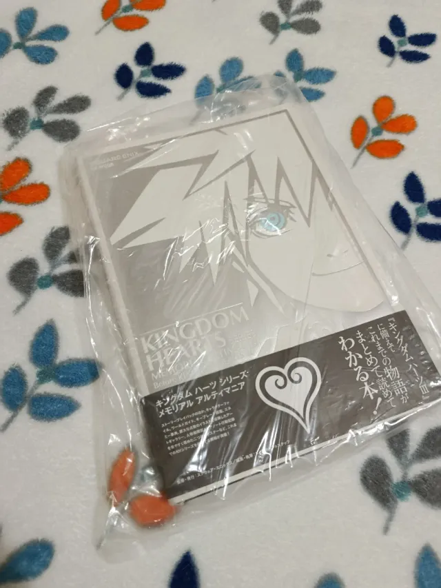 Kingdom Hearts Ultimania book.