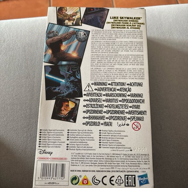 Star Wars Luke Skywalker Ataque. Envío incluido.