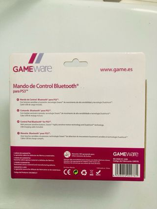 Mando Bluetooth PS3 Sony Negro