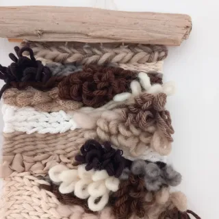 Arazzo lana fatto a mano