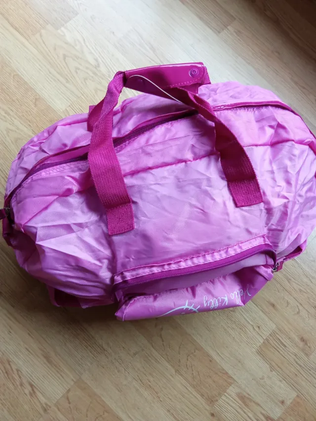 Bolsa de viaje Hello Kitty rosa