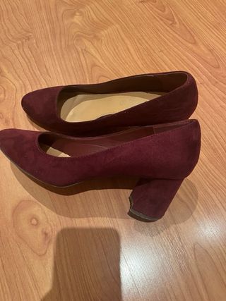 Zapatos de tacón Marypaz morados talla 41