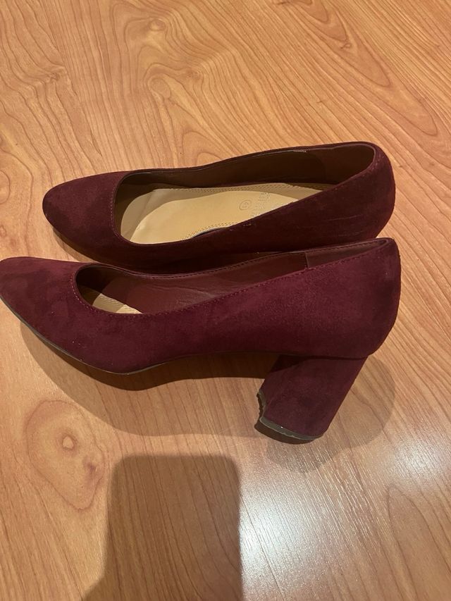 Zapatos de tacón Marypaz morados talla 41