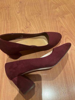 Zapatos de tacón Marypaz morados talla 41