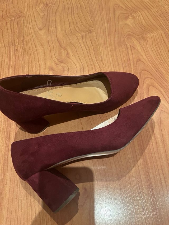 Zapatos de tacón Marypaz morados talla 41