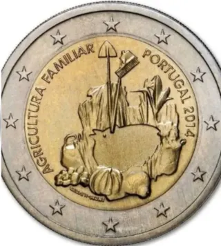 MONETA COMMEMORATIVAS PORTOGHESE DA 2€ S/C