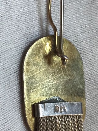 Colgante Plata Dorada Ornamental + Regalo