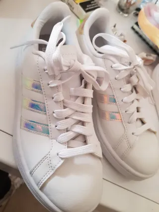 Scarpe Adidas Bianche Multicolore Tg 36