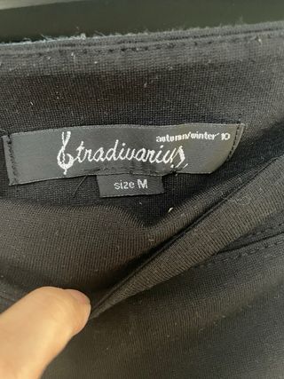 Minifalda ajustada negra