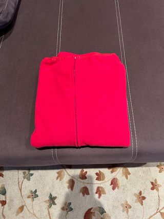 Chaqueta Polar Quechua Roja Talla XL