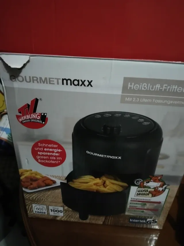 Freidora de aire GOURMETmaxx