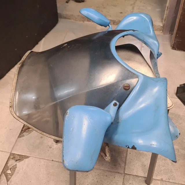 Carenado Cupula Vespa Azul