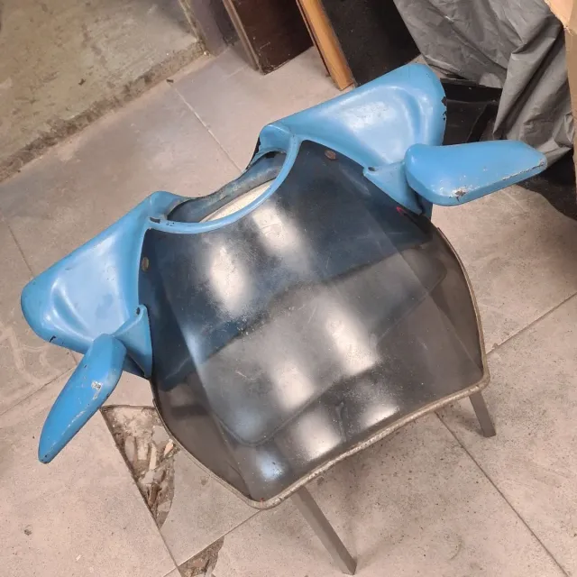 Carenado Cupula Vespa Azul