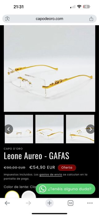 gafas varias con leopardo