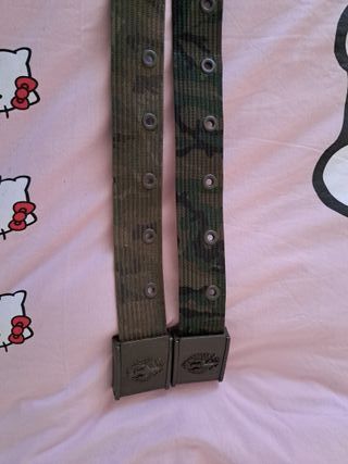 2 Cinturones ejercito Verdes