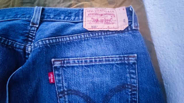 Levi's 501 Jeans Azul Claro W34 L34
