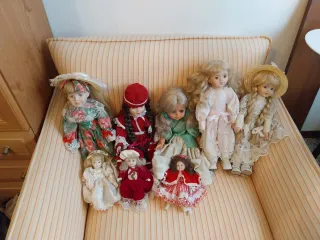 Serie bambole ceramica