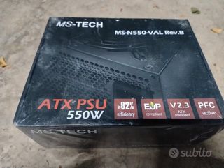 Alimentatore per PC fisso MS-Tech MS-N550