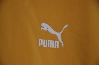 Sudadera Puma Amarilla Logo Banda Lateral