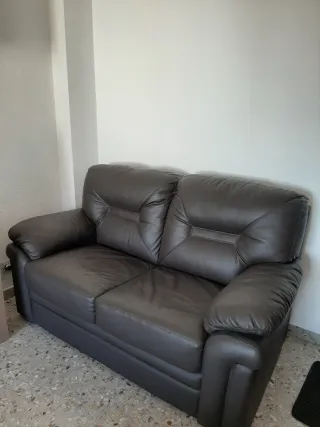 Sofá de cuero