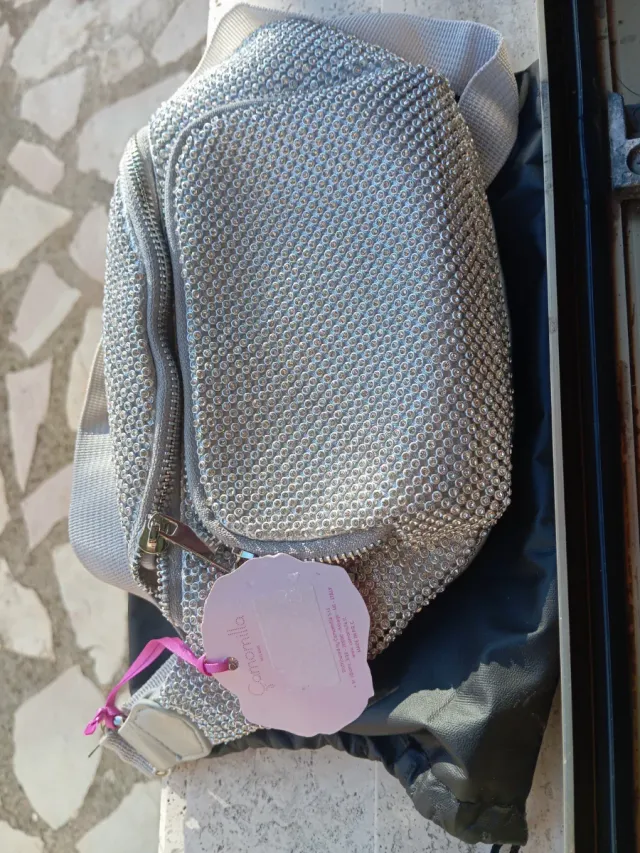 Marsupio Camomilla donna argento