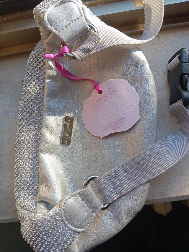 Marsupio Camomilla donna argento