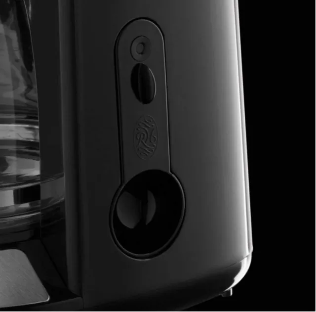 Cafetera Acero inoxidable Negra