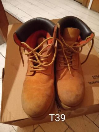 Botas Timberland Marrones y Naranjas