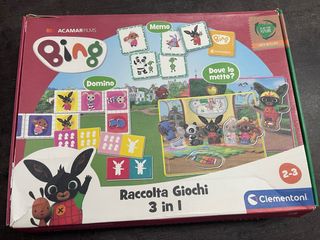 Bing Raccolta Giochi 3 in 1 Clementoni